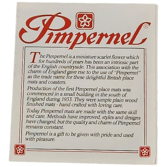 6 Pimpernel Spode Christmas Tree Coasters Cork Back Square w/Box De Luxe Finish - Picture 7 of 7